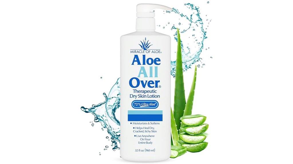 aloe moisturizing dry lotion