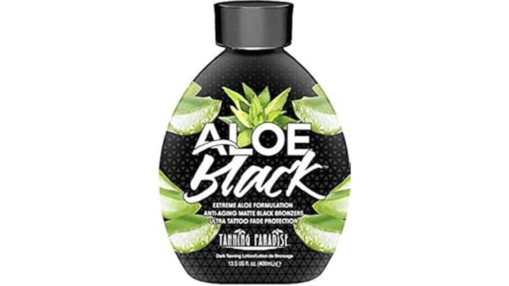 aloe rich tanning lotion