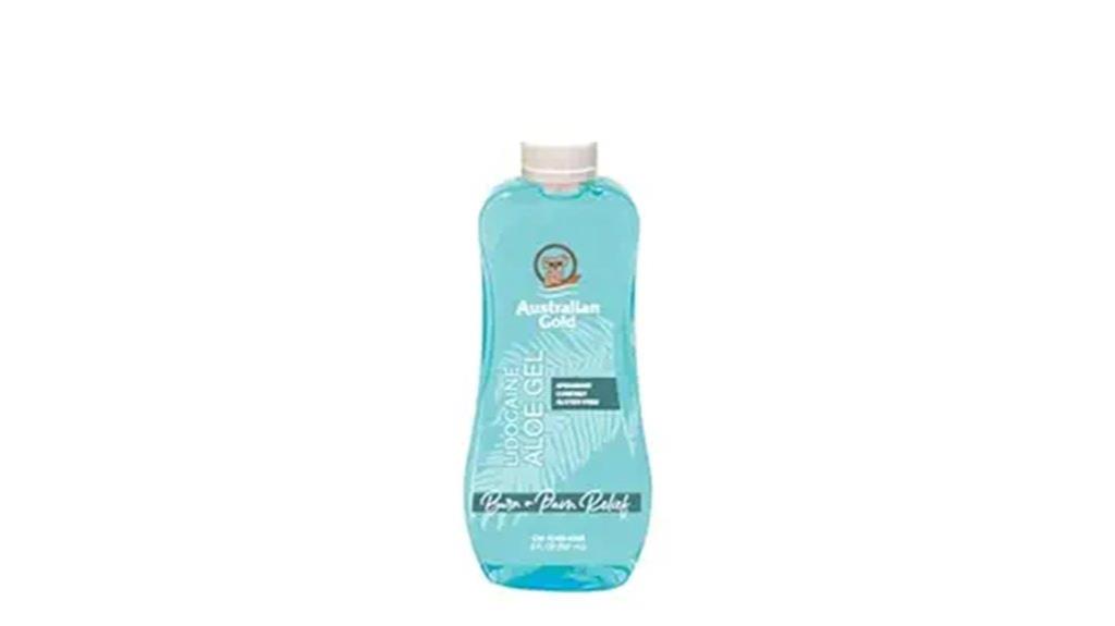 aloe sunburn relief spray