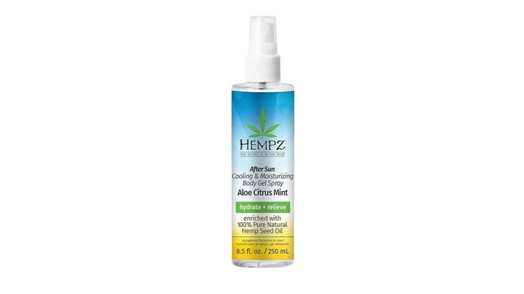aloe vera sun body spray