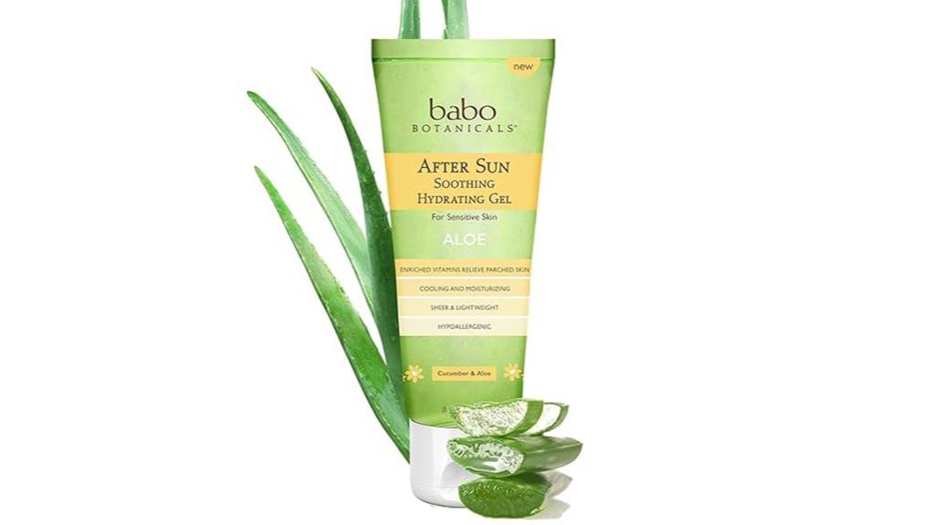 aloe vera sun gel