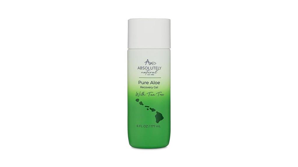 aloe vera sunburn gel