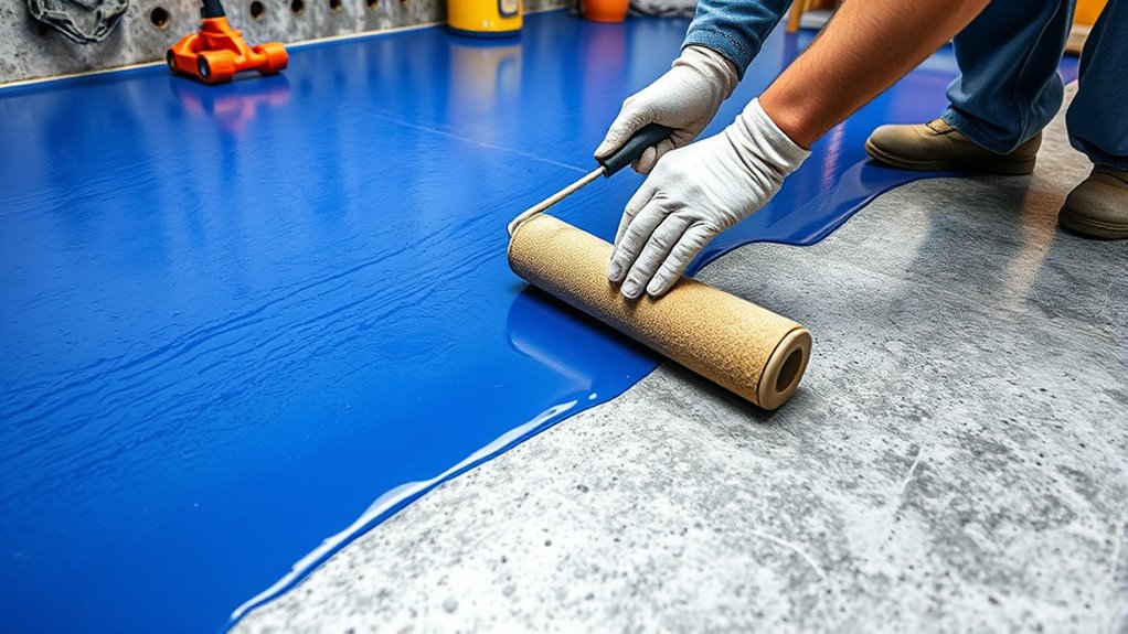 apply coatings evenly carefully