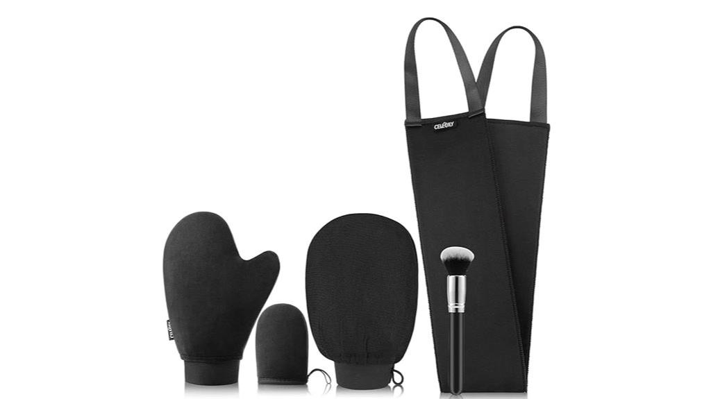 apply evenly streak free tan