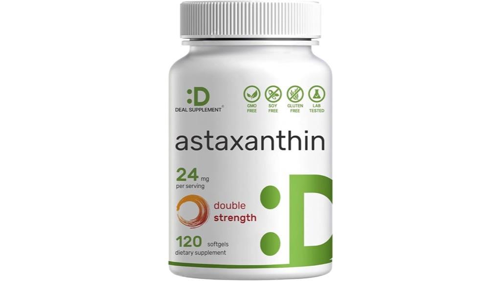 astaxanthin 24mg softgels