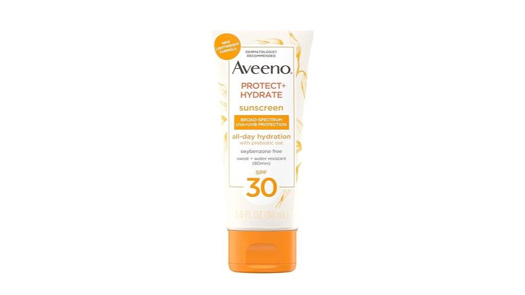 aveeno spf 30 body sunscreen