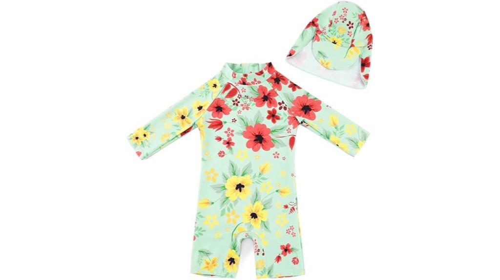 baby swimsuit with upf 50