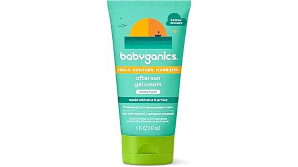 babyganics melon sun gel