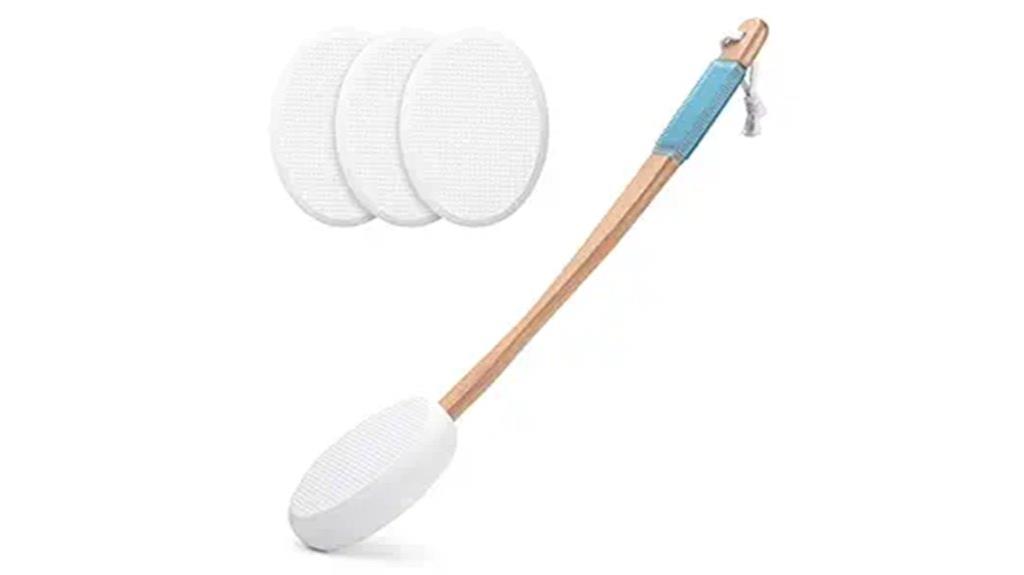 back and feet lotion applicator