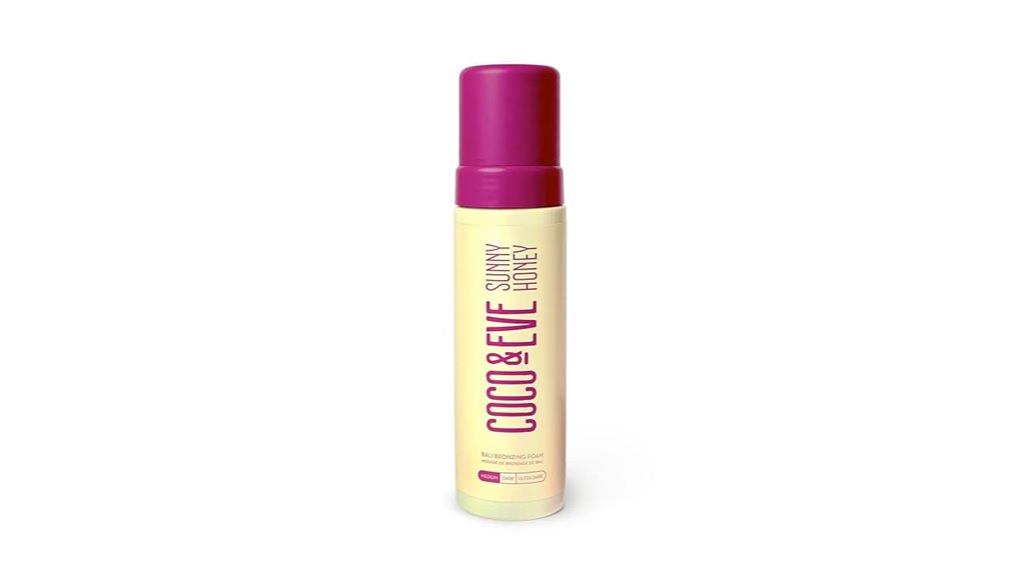 bali inspired self tanning mousse