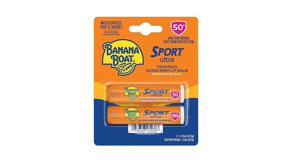 banana boat spf50 lip