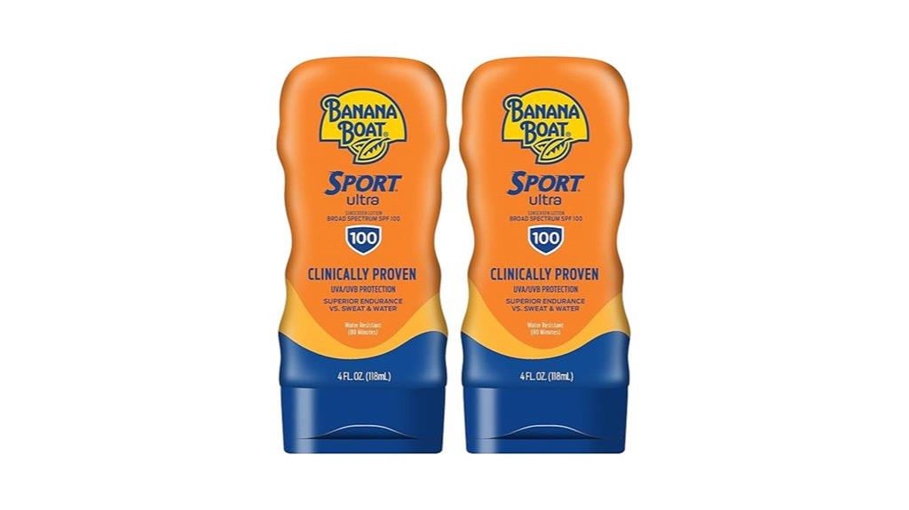 banana boat spf twin