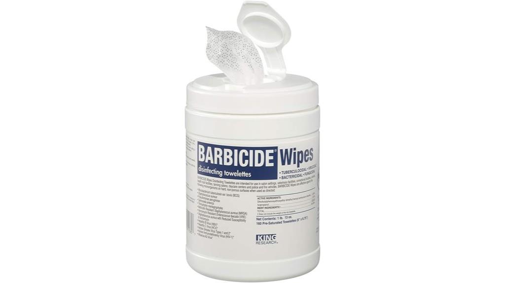 barbicide disinfectant wipes