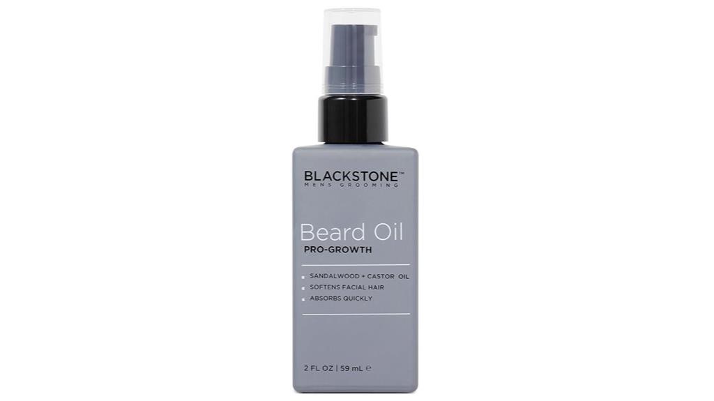 beard oil with sandalwood