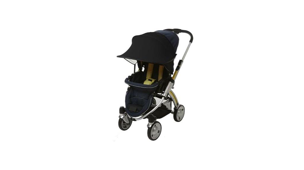 black upf 50 sunshade