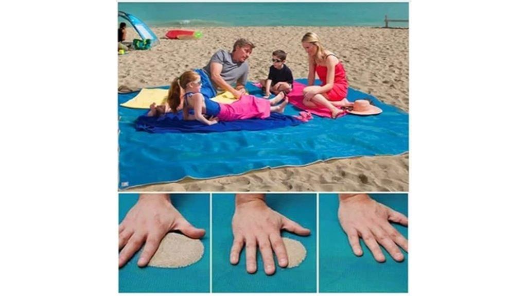 blue 79x79 beach towel
