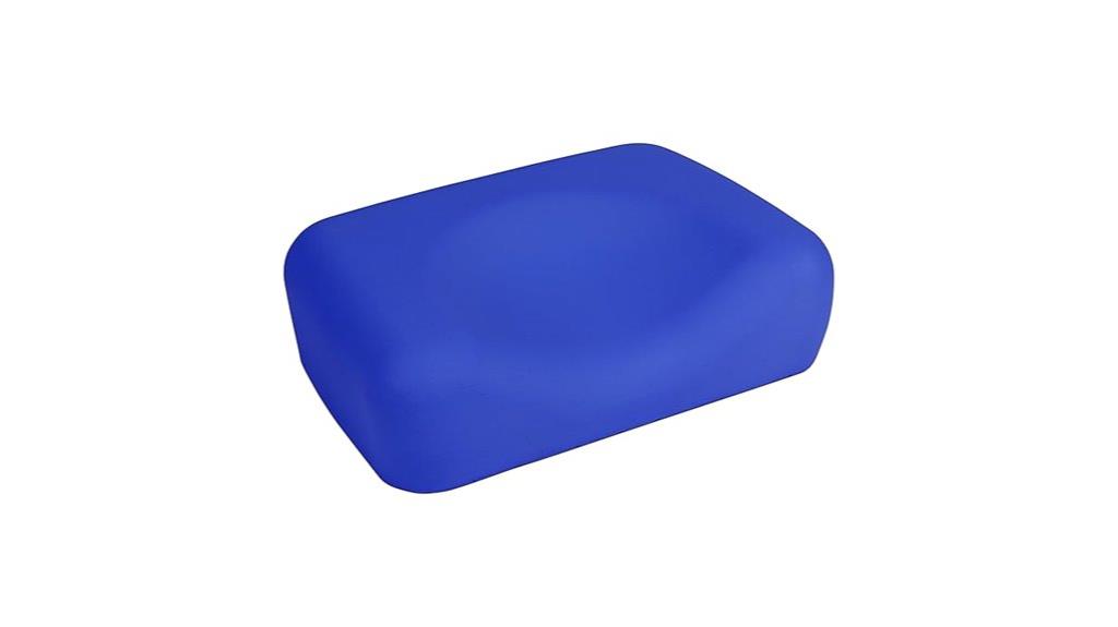 blue closed cell pillow
