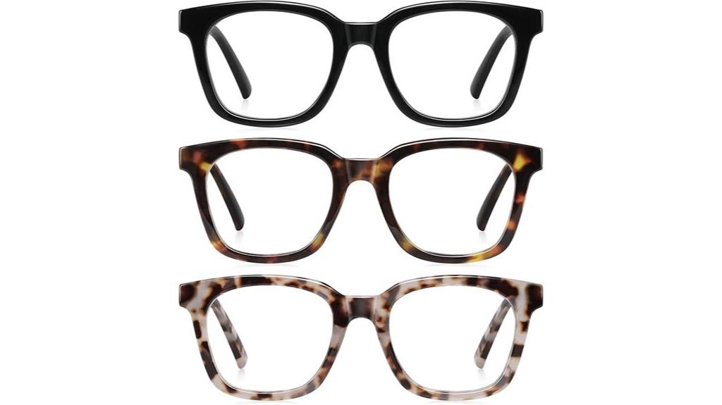 blue light magnifying readers