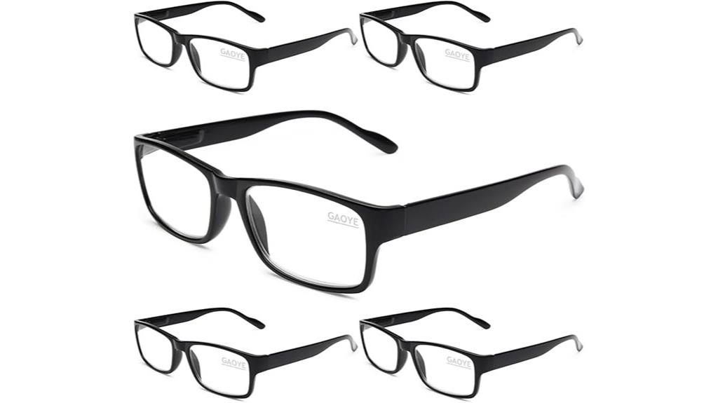 blue light protective reading glasses