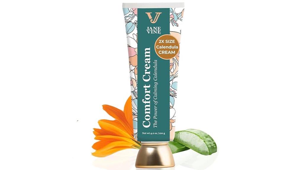 calendula sunburn skin relief