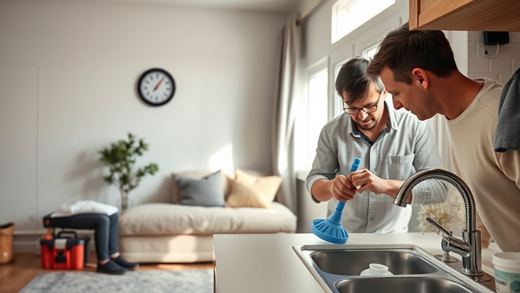 call professionals when necessary