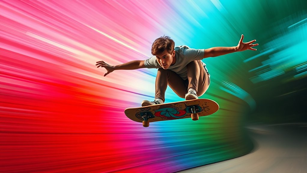 capture dynamic motion effectively