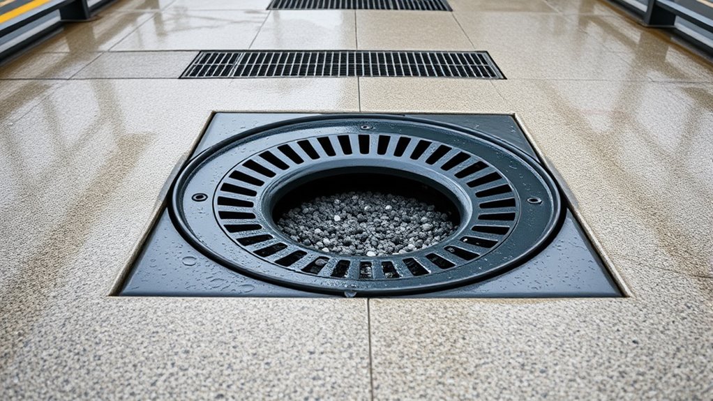 catch basin clogging and maintenance