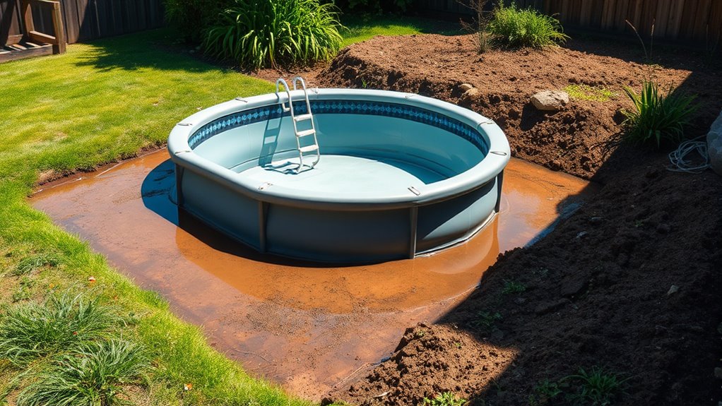 check drainage and stability