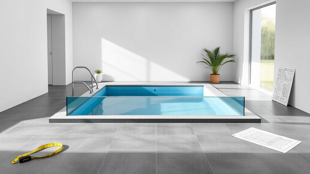choose pool size and features