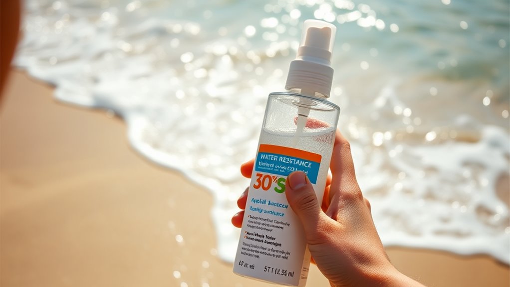 choosing effective water resistant sunscreen