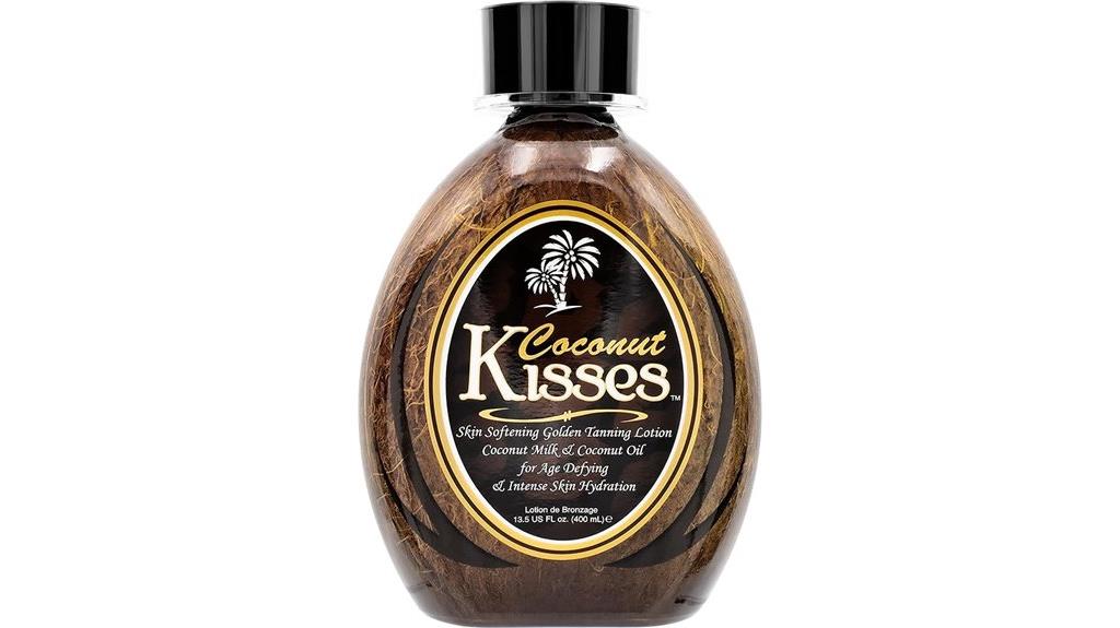 coconut scented tanning lotion