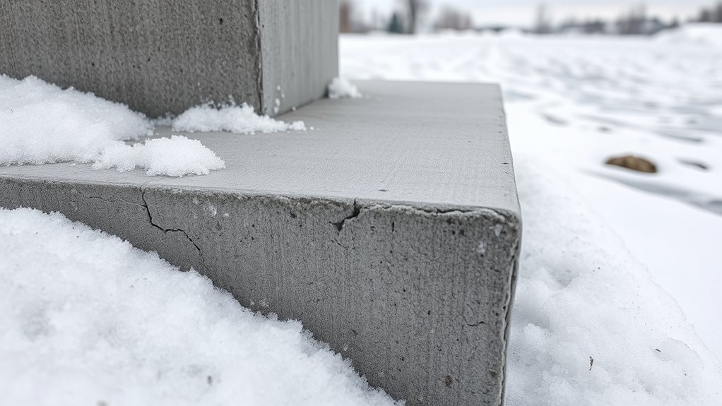 cold climate concrete selection