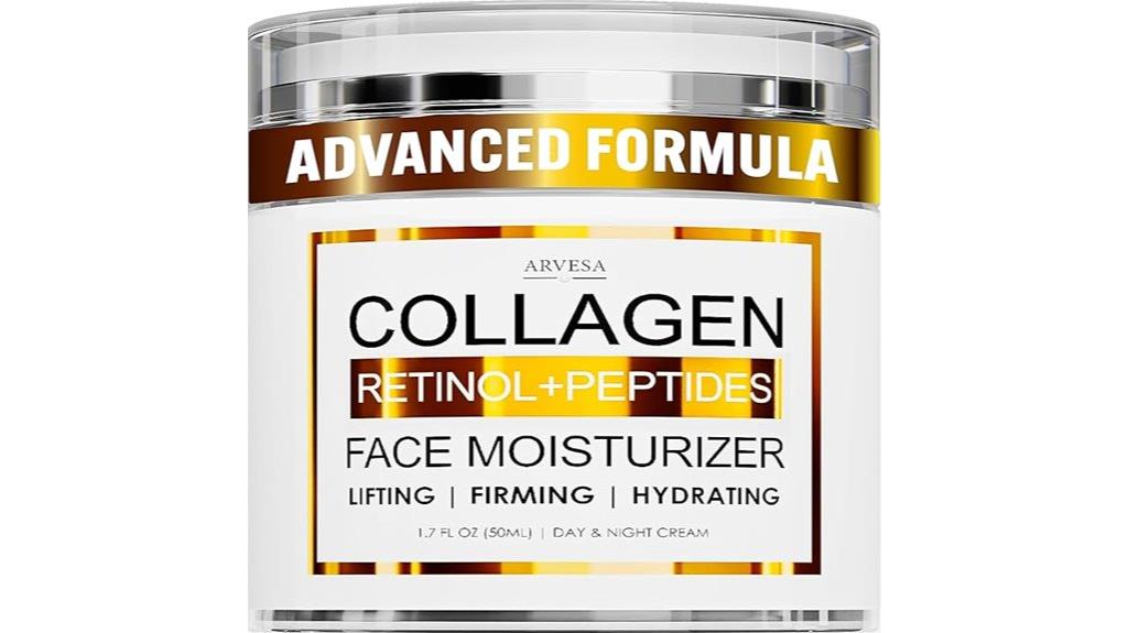 collagen retinol hyaluronic moisturizer