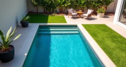 compact pool for small space