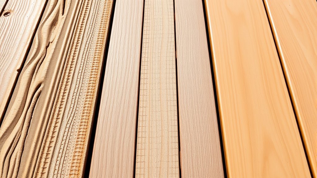 compare decking material options