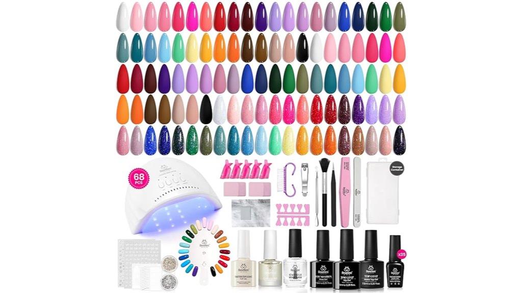 complete 69 piece nail kit