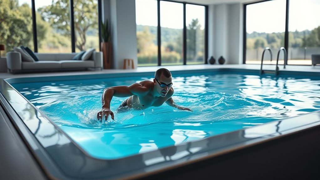 consistent year round swim training