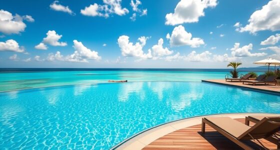 convert infinity pool for swimming