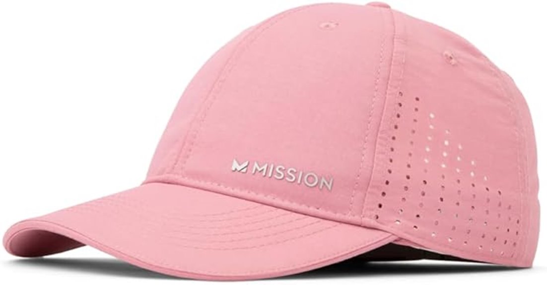 cooling ventilated performance hat
