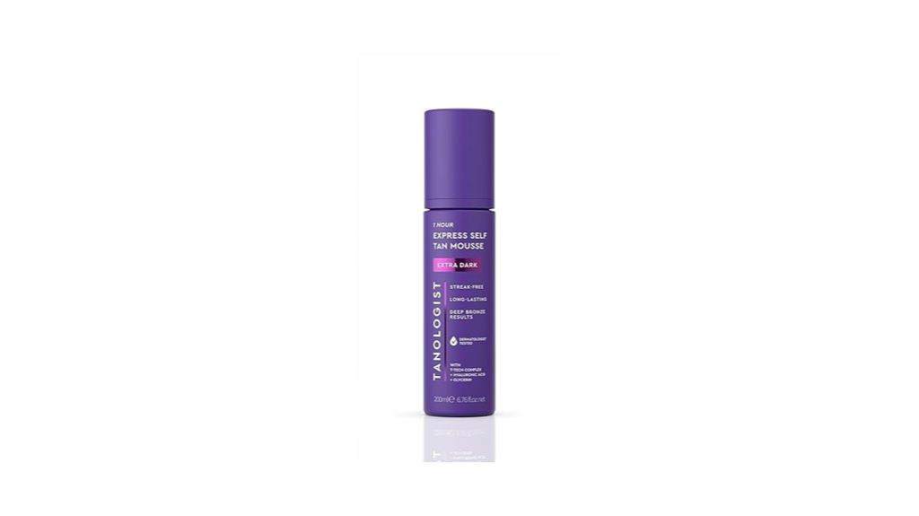deep dark tanning mousse