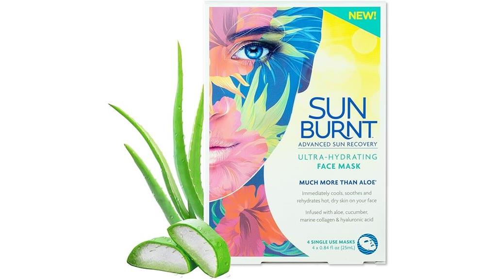 deeply hydrates sun damaged skin
