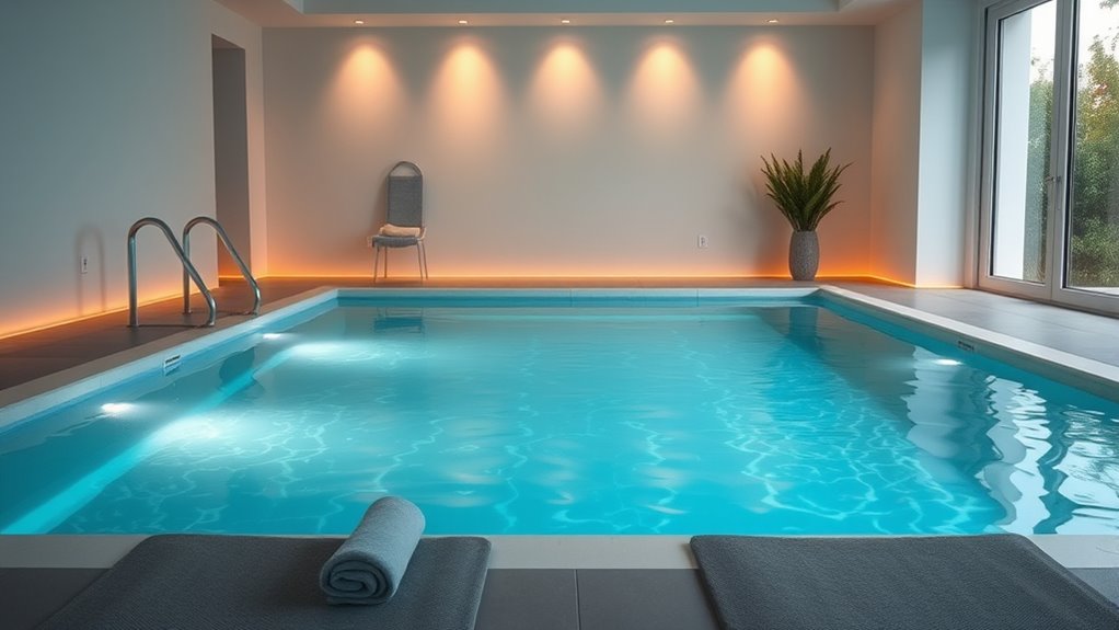 designate private hydrotherapy space