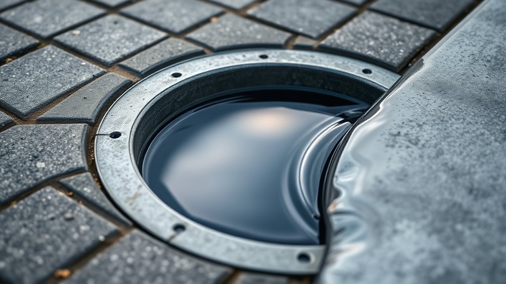 detecting leaks through catch basins