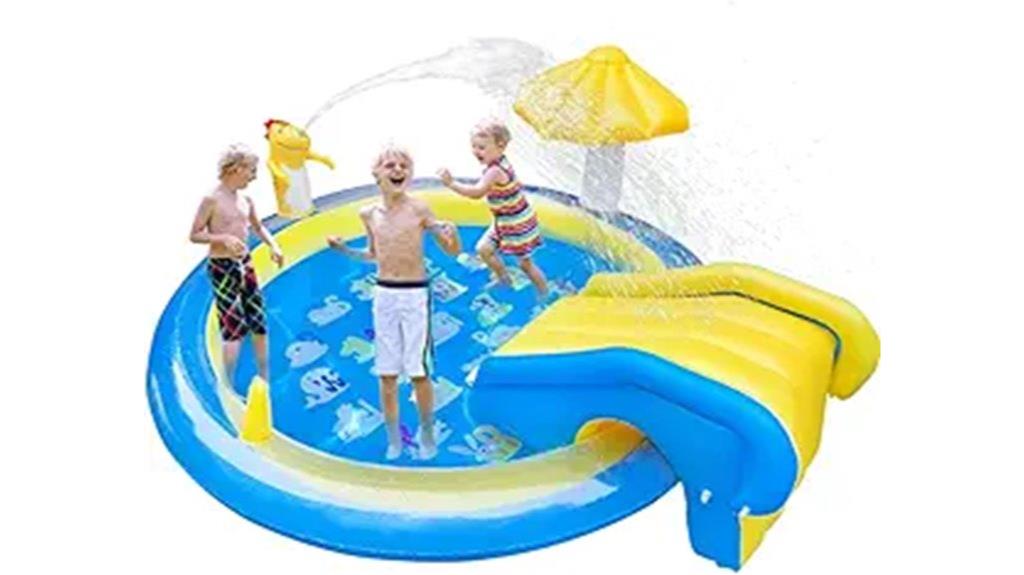 dinosaur water play center