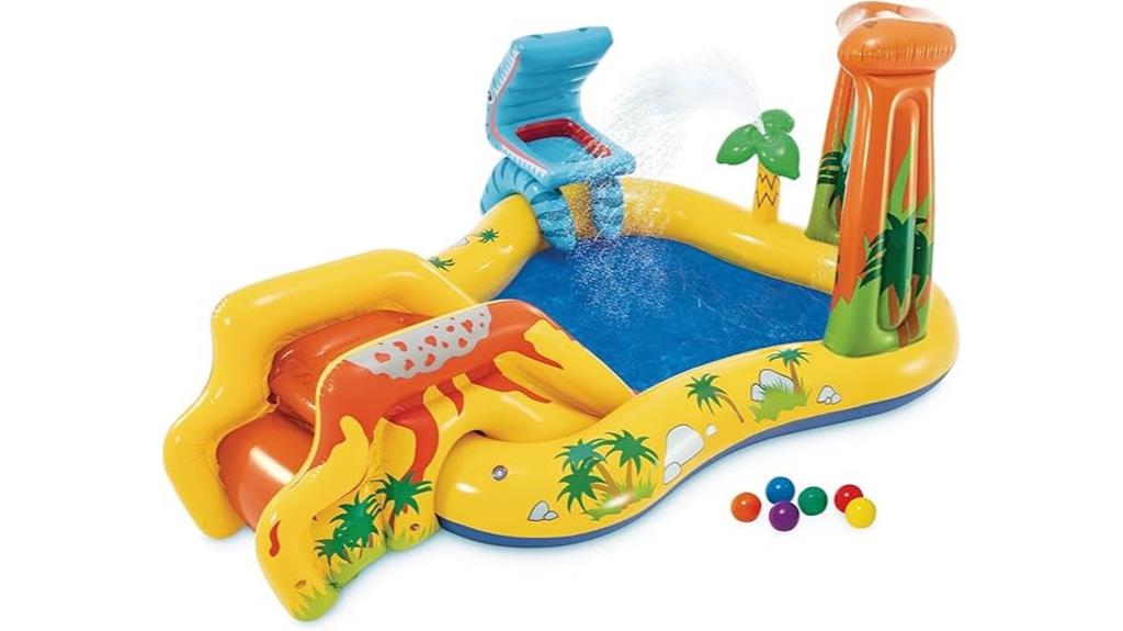 dinosaur water play center