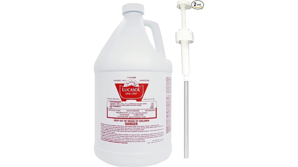 disinfectant gallon with pump