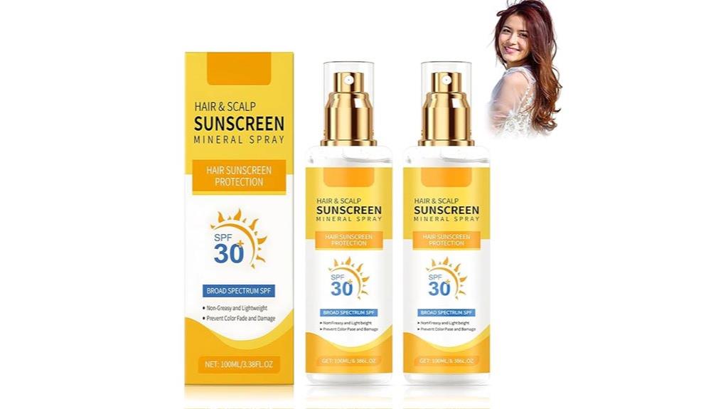 dual pack hair sunscreen