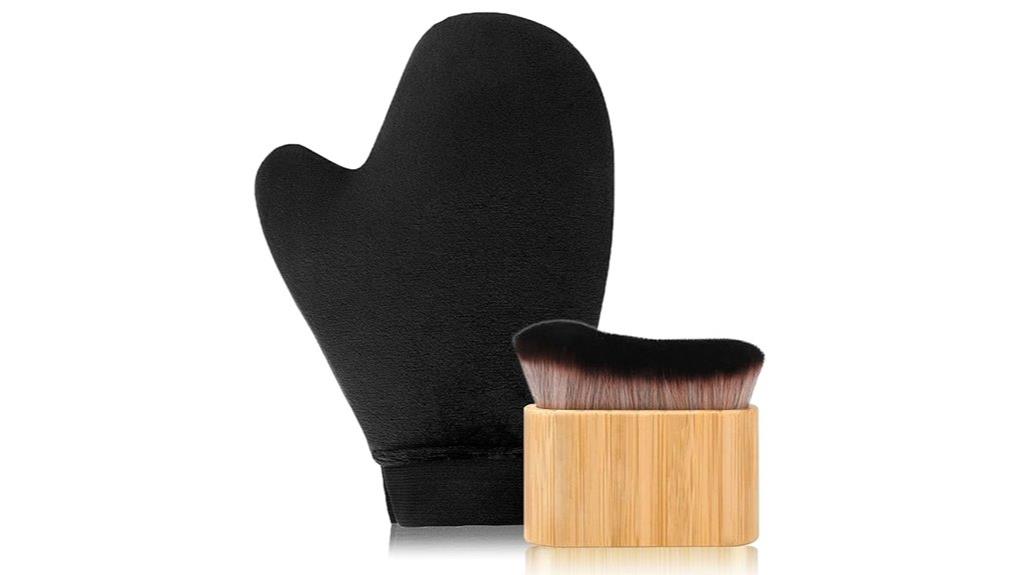 dual sided tanning glove kit