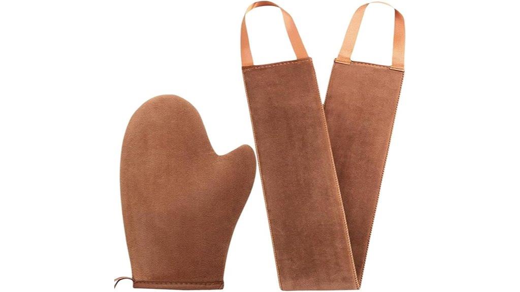 dual use tanning mitt kit