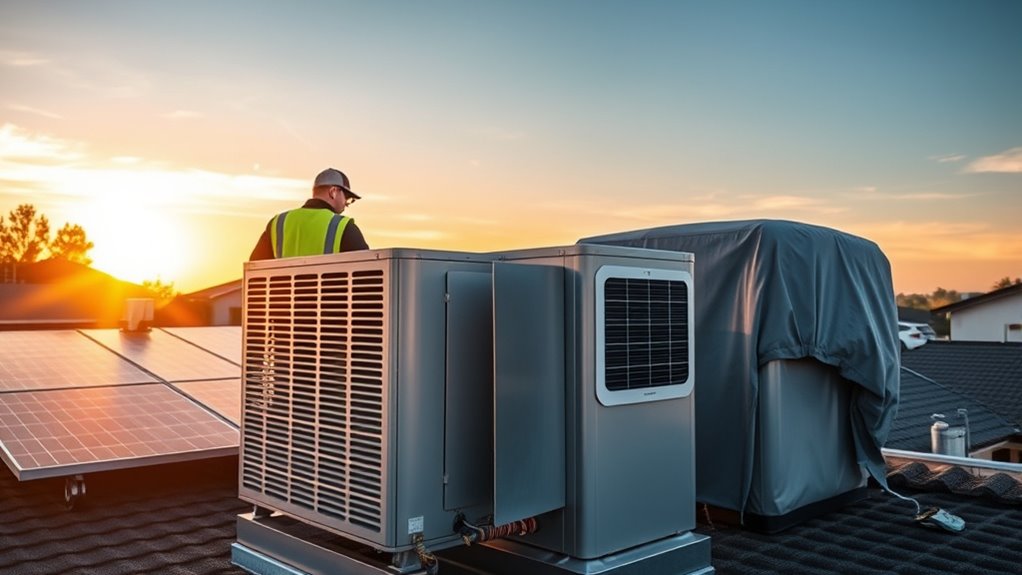 efficient heating and cooling